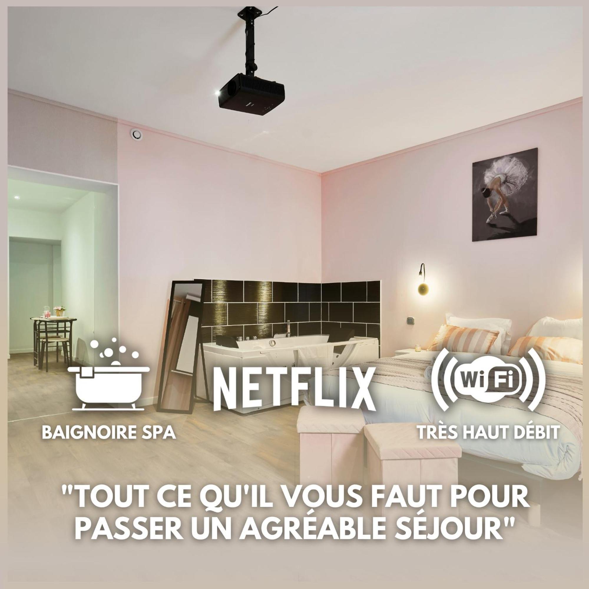 Apartament Ng Prestige L Lille L Tourcoing - Bouvines - Balneo & Cuisine Zewnętrze zdjęcie